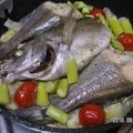 はひな's cooksnap of when they made いさきのアクアパッツァ.