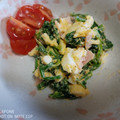 naocolin's cooksnap of when they made ほうれん草とハムのマヨ卵あえ♪.