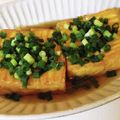 なち☆★'s cooksnap of when they made うまいっ!!ごま油で厚揚げのねぎポン酢.
