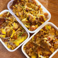 さらあらいぐま's cooksnap of when they made 残った唐揚げで♪親子丼風.
