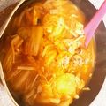ぶぅ〜ころ's cooksnap of when they made 豆腐たっぷり具だくさん【豚キムスープ】.