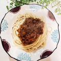 まめまるM's cooksnap of when they made 洋食屋さんの本格濃厚ミートソース.