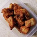 linhua's cooksnap of when they made ＊鶏胸肉のにんにくガッツリから揚げ＊.