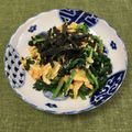 コムギ大好き's cooksnap of when they made ほうれん草と卵のピリ辛ナムル風サラダ.