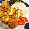 MizuhoBank's cooksnap of when they made 大豆のお肉のチーズインカレーコロッケ.