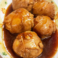 さんちゃん（╹◡╹）'s cooksnap of when they made 茹で卵の 豚肉巻き 焼肉 マヨソース ☆.