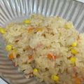 リリ339's cooksnap of when they made 簡単ランチ！ベーコンの炊飯器ピラフ.