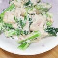 えりこ82☆'s cooksnap of when they made 簡単一品♥小松菜とツナの和え物.