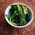 ふか谷's cooksnap of when they made 簡単美味しい♪小松菜のナムル.