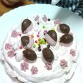 momonga:3's cooksnap of when they made 混ぜるだけで☆簡単いちご生クリーム.