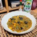 料理男子部🍻's cooksnap of when they made おせちリメイク！黒豆かまぼこカレー.