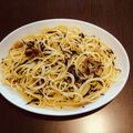 のりたま☆'s cooksnap of when they made ひじきの煮物の残りで☆美味しい和風パスタ.