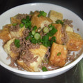 うちの・・・'s cooksnap of when they made 厚揚げと豚ひき肉の炒め煮・柚子味噌風味♪.