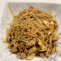 CHISA☆ごはん♪'s cooksnap of when they made 簡単！豚ひき肉ともやしの炒め物☆.