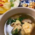 えりこは's cooksnap of when they made ターサイと椎茸と卵の中華スープ・4人分.