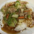 papikun's cooksnap of when they made 豚肉と白菜のあんかけ★.