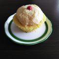 reiko1783's cooksnap of when they made 小麦ファイバー杏仁蒸しパン.
