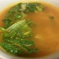 papikun's cooksnap of when they made 大慌てマカロニスープ.