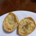 MUJIRUSI☆'s cooksnap of when they made 5分でおつまみ☆　がんもどきのチーズ焼き.