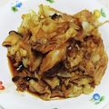 コネコリン's cooksnap of when they made 焼肉のタレで茶色の肉炒め.