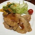 クックEY7ECG☆'s cooksnap of when they made ガッツリ肉料理　味噌豚焼き.