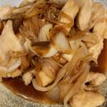 hafsia's cooksnap of when they made 豚肉超えた！鶏むね肉の生姜焼き.