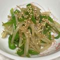 yummy?'s cooksnap of when they made もやしは便利❤️無限もやし&ピーマン.