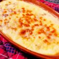 t0mt0mt0m's cooksnap of when they made おせちリメイク☆筑前煮de和風グラタン.