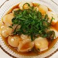 ＊実友＊'s cooksnap of when they made 簡単☆ホタテと大葉のワサビカルパッチョ.