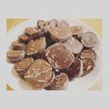 白木家's cooksnap of when they made ＊さくさく♪アーモンド ココアクッキー＊.