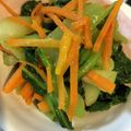 料理ニガテ系女子☆'s cooksnap of when they made 雪菜のナムル.