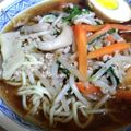 あべたかはし's cooksnap of when they made 〖 豚こま肉ともやしのあんかけラーメン〗.
