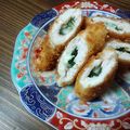 にゅあ's cooksnap of when they made ササミのチーズしそカツ.