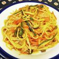 龍青空ママ's cooksnap of when they made 懐かしの♪ナポリタン.