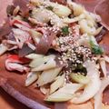 低カロ探検隊's cooksnap of when they made セロリと蒟蒻のゴマ油炒め.