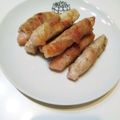 ☆雪矢☆'s cooksnap of when they made テレビで紹介♪簡単！岩下の新生姜豚肉巻き.