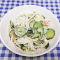 ととろ＆めい's cooksnap of when they made きゅうりとかにかまのマヨネーズあえ.