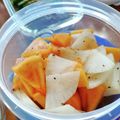 低カロ探検隊's cooksnap of when they made すぐ出来る★柿と大根のポン酢サラダ★.