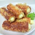 ハッピーまるしぇ's cooksnap of when they made ☆揚げちくわ☆マヨネーズ&チーズ入り.