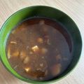 クックめーご☆'s cooksnap of when they made 豆腐＆なめこの味噌汁（赤だし）.