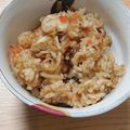 シャチ999's cooksnap of when they made ベビーほたての炊き込みご飯.