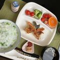 ぐりtoぐら's cooksnap of when they made 炊飯器で簡単七草がゆ☆.