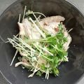 シビリキン's cooksnap of when they made 鶏と貝割れの明太マヨ和え.