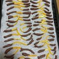 ぽってりん's cooksnap of when they made オレンジスティック。（オランジェット）.
