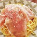 まちゅっこ's cooksnap of when they made トマト・生クリーム・生ハムのパスタ.