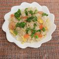 しゅい6's cooksnap of when they made 夫が作る☆簡単炒飯.