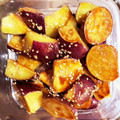 クックVCLL2W☆'s cooksnap of when they made 揚げない大学芋？風さつまいものおやつ.