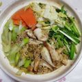 くネコまろす's cooksnap of when they made サッポロ一番 ごま香る！鶏ちゃんこなべ.