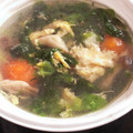 クックWKFZ2E☆'s cooksnap of when they made 簡単♡キャベツと卵の中華スープ.