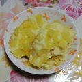 くネコまろす's cooksnap of when they made おやつに♪レンジ☆HMりんご蒸しパン.